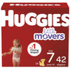 Huggies Little Movers Diapers, Size 7