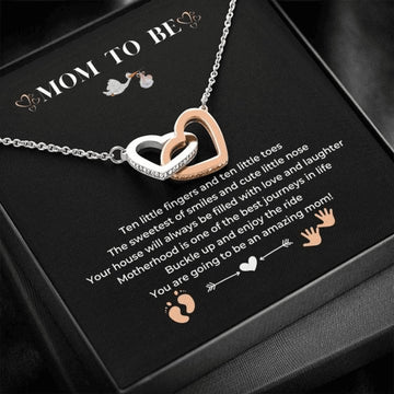 Mom To Be Gift - Sterling Silver Necklace Pregnancy Gifts For First Time Moms New Mom Gifts For Women Pregnant Mom Gifts First T