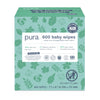 Pura Natural Sensitive Baby Wipes, 99% Water, Unscented & Hypoallergenic, Suitable For Sensitive & Eczema-Prone Skin, Hypoallerg