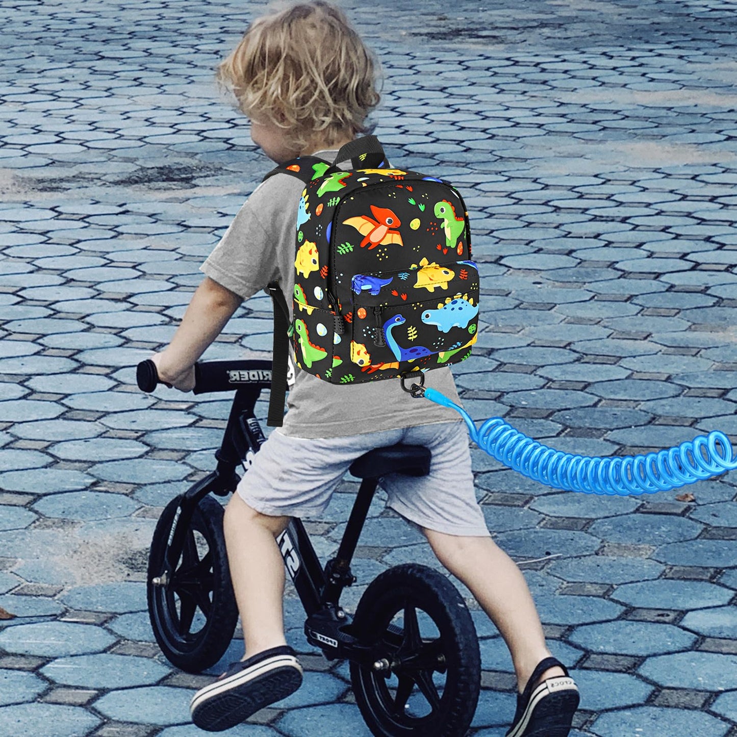 Accmor Toddler Backpack Leash, Cute Kids Backpack With Anti Lost Wrist Link, Mini Child Backpack Leash Baby Walking Harness For