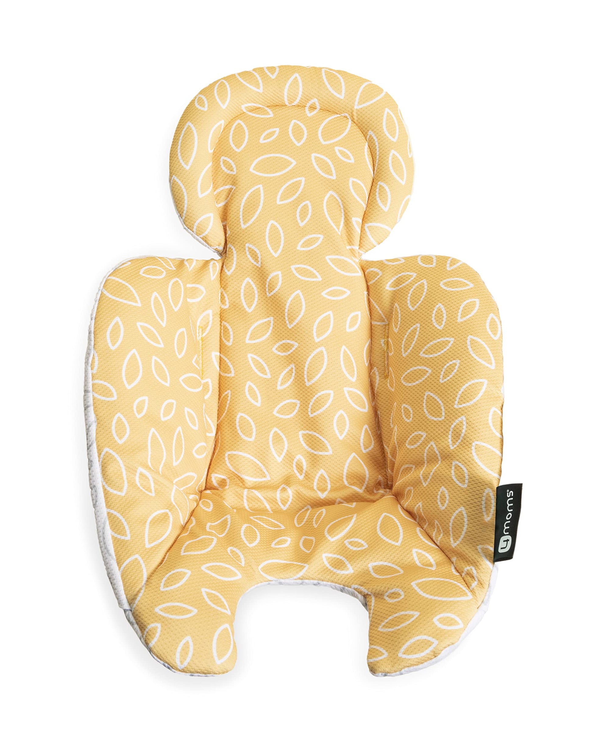4Moms Rockaroo And Mamaroo Infant Insert, Machine Washable, Cool Mesh Fabric, Reversible Design, Yellow