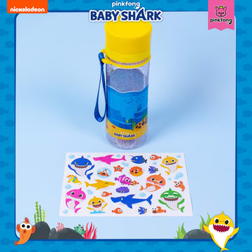 Horizon Group Usa Baby Shark Decorate Your Own Water Bottle