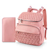 NatuFuse Diaper Bag Backpack, Large Baby Bag for Girl Boy, Travel Diaper Backpack with Insulated Pocket, Cute Diaper Bag Strolle
