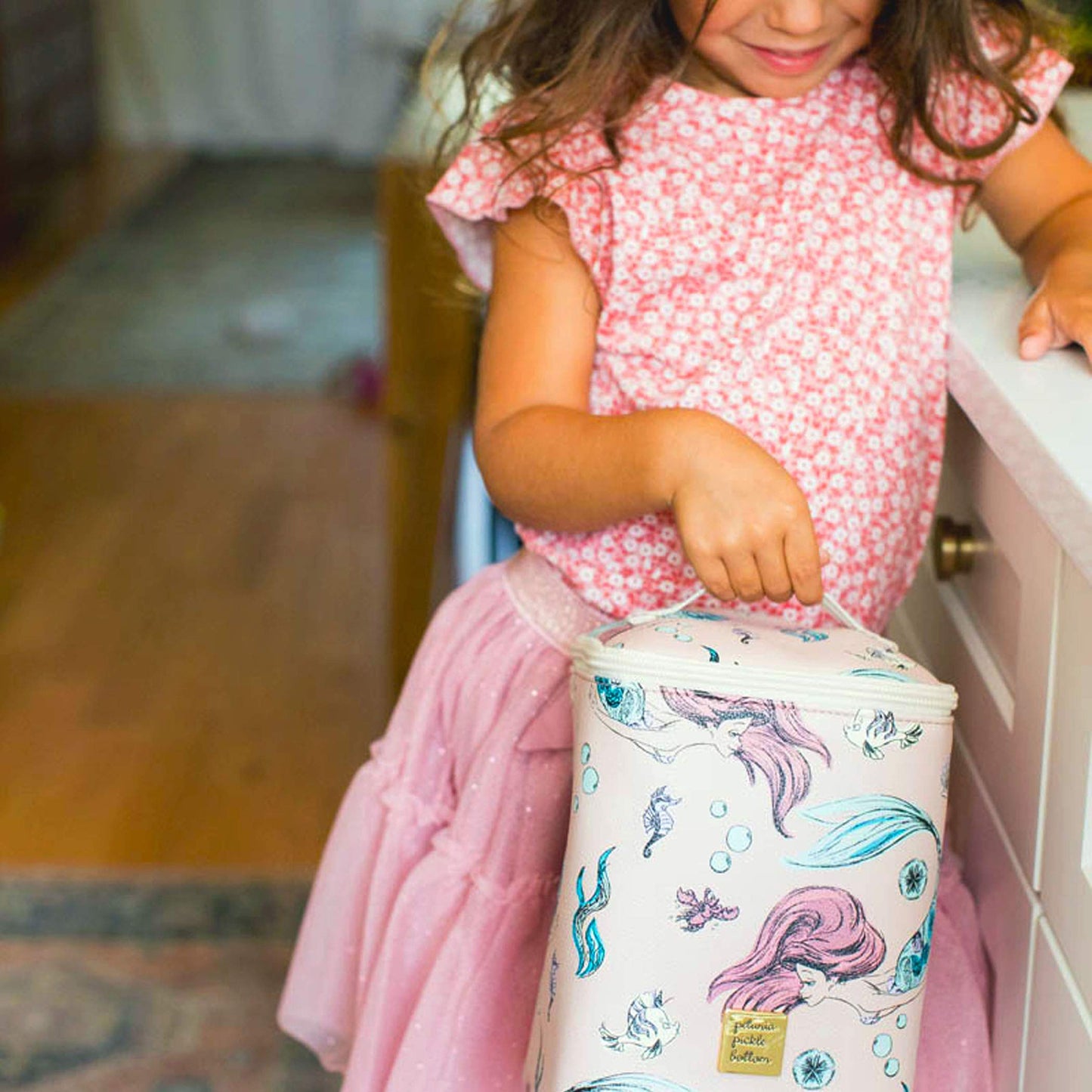 Petunia Pickle Bottom Baby Cooler Bag | Perfect For Baby Bottles And Snacks | Insulated & Reusable Bottle Cooler And Baby Holder