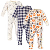 Hudson Baby Unisex Baby Cotton Sleep And Play, Forest, Preemie