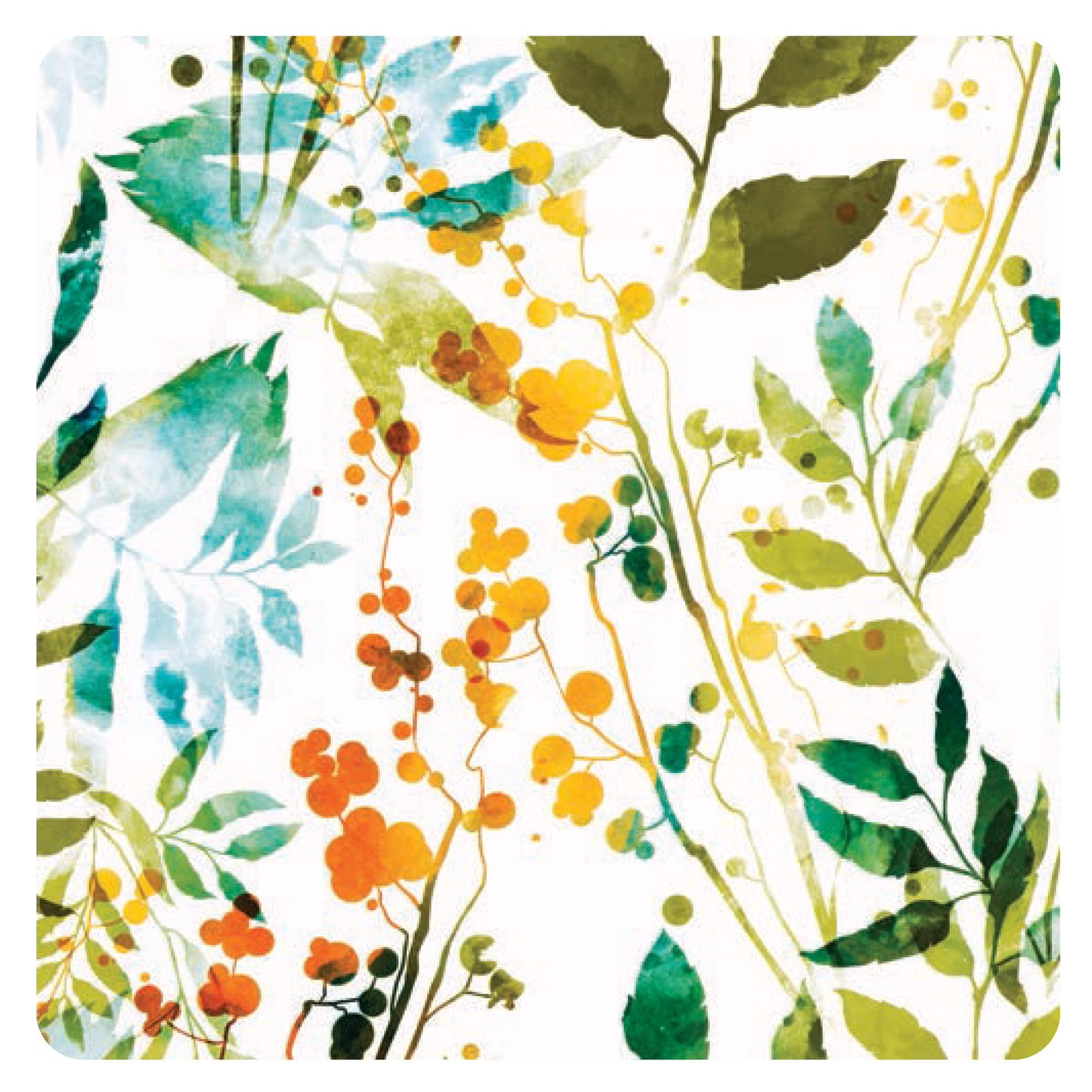 Bapronbaby Autumn Leaves Splash Mat - Waterproof Catch-All For Under High Chairs, Floors, Tables, Playtime Or Arts & Crafts - Ma