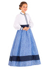 Fun Costumes Girl'S Prairie Costume Dress With Cameo, Wild West Outfit For Halloween Parties And Dress Up Fun