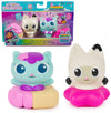 Gabbys Dollhouse: Gabby Cat Bath Squirters, Mercat & Pandy Paws Floating Toddler Bath Toys for Girls & Boys Ages 3 and up