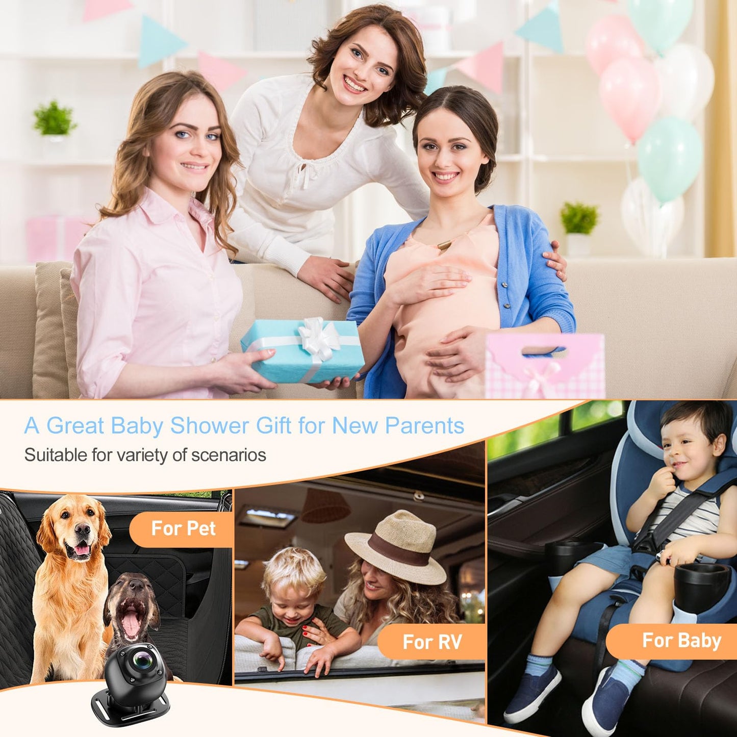 Btlmemo Baby Car Camera