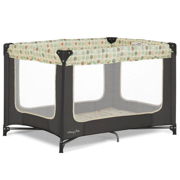 Dream On Me Zodiak Portable Playard In Grey, Lightweight, Packable And Easy Setup Baby Playard, Breathable Mesh Sides And Soft F