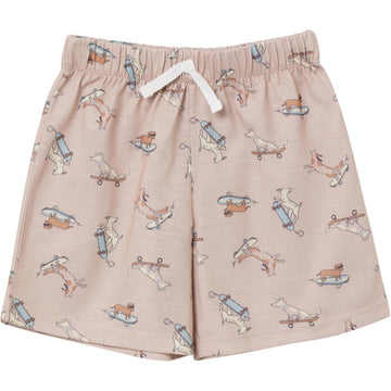 Gerber Baby Boy'S 2-Piece Pajama Set Sleeve Top & Fleece Shorts, Dog