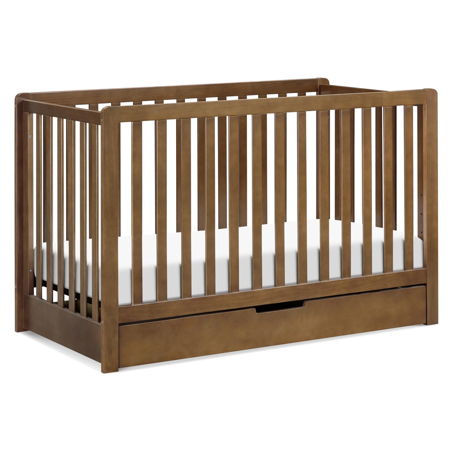 Carters by Davinci Colby 4-in-1 Convertible Crib w/Trundle Storage - GREENGUARD Certified, Convertible Baby Crib to Toddler Bed,