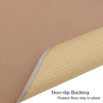 Baby Splat Mat For Under High Chair/Arts/Crafts, Triluby 51' Waterproof Non Slip Food Splash Mat For Eating Mess, Washable Wean