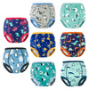 Smulpooti 8 Packs Reusable Training Pants 3T-4T For Potty Training And Strong Absorbent Training Underwear For Boys 3T