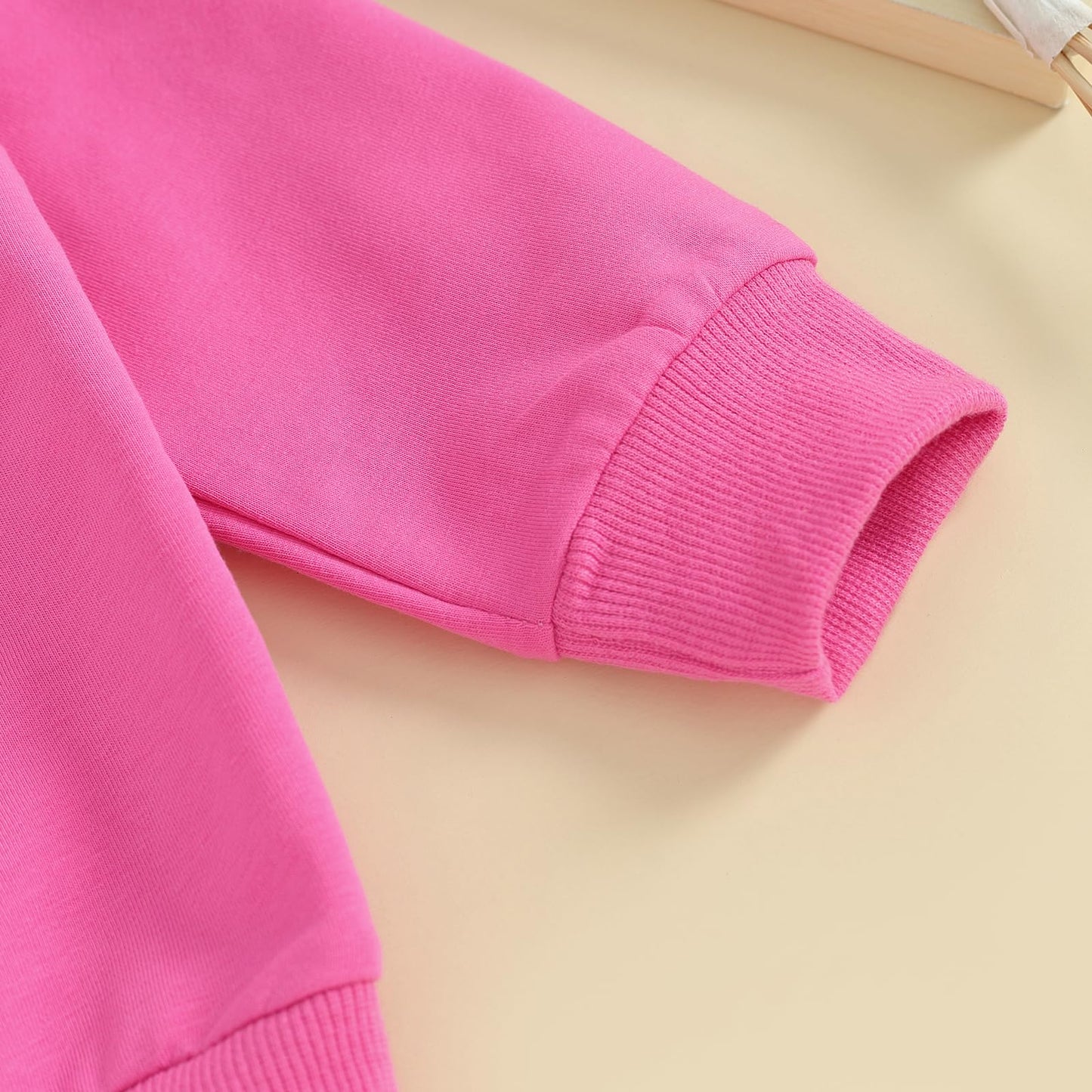 Creairy Newborn Baby Girl Valentines Day Outfit Letter Heart Sweatshirt Long Sleeve T-Shirt Tops Toddler Spring Fall Clothes (Ro