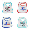 Hello Baby Wonder Baby'S First Mother'S Day, Memorial Day, Father'S Day, July 4Th Bib Set - 4Pk