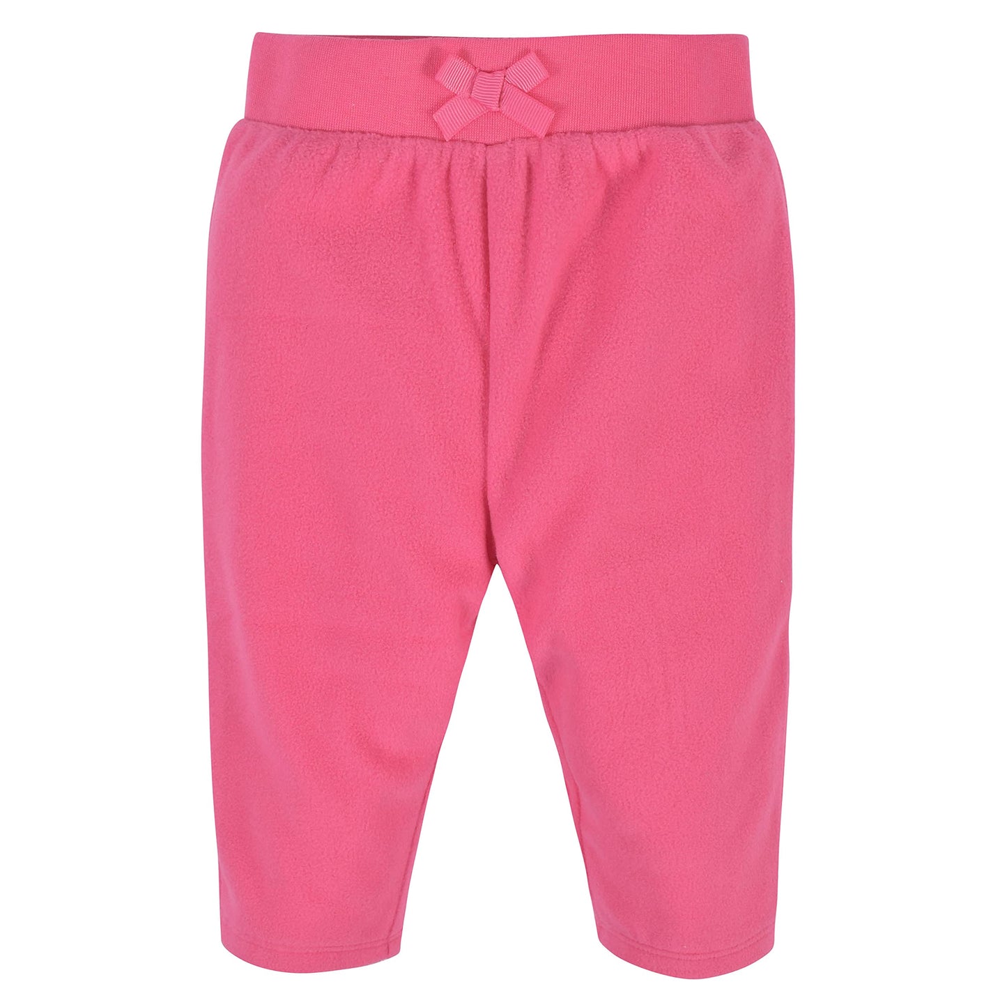 Gerber Baby Girls' 4-Pack Microfleece Pants, Pink/Gray/Black, 24 Months
