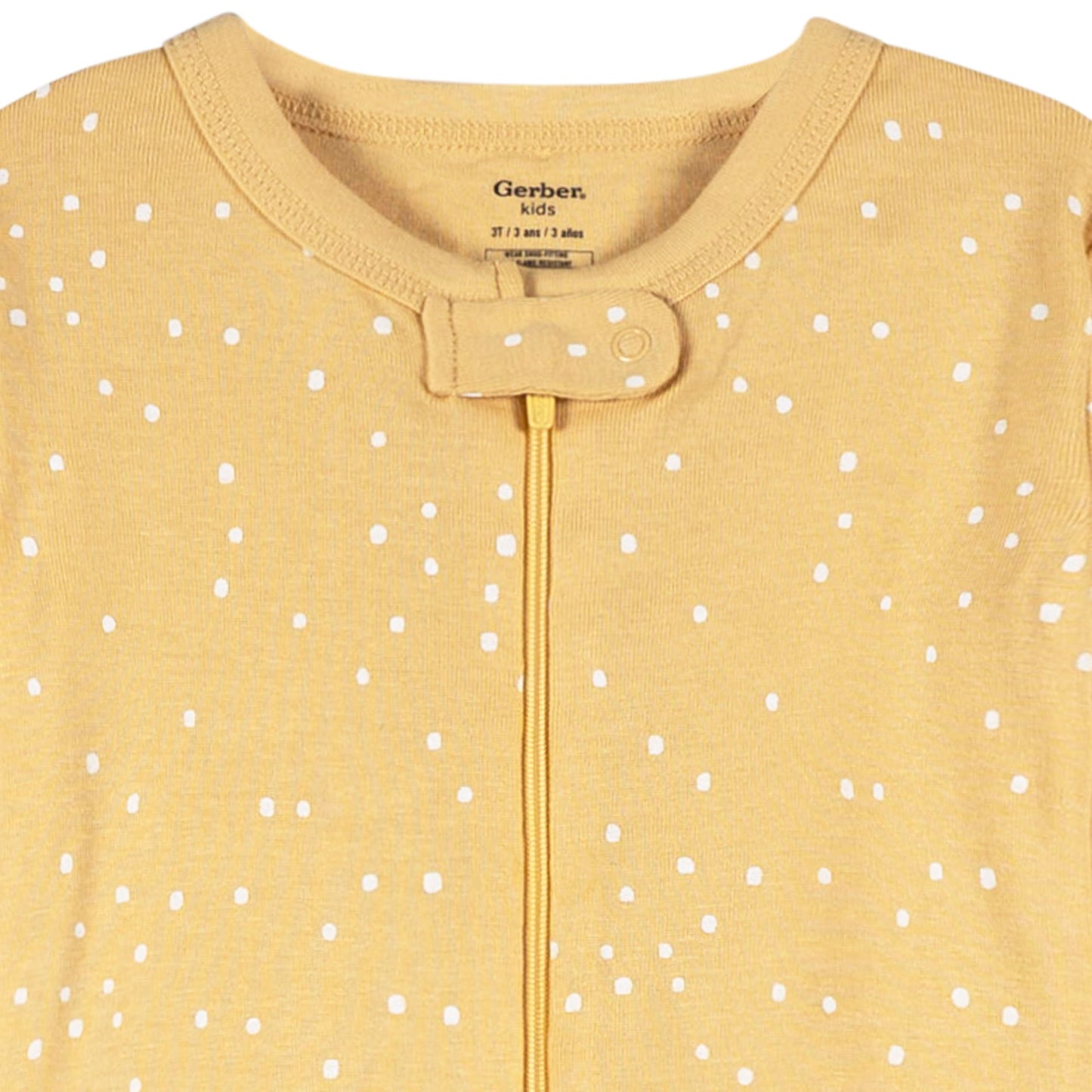 Gerber Unisex-Baby 2-Pack Footed Pajamas, Safari