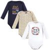 Hudson Baby Unisex Baby Cotton Long-Sleeve Bodysuits, Girls Are The Future, Preemie