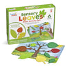 hand2mind Sensory Leaves Math Activity Set, Pattern Play, Shape Puzzle, Pattern Blocks Cards, Math Counters, Sorting Toy, Shapes