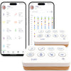 Talli Daily One-Touch Baby Tracker - Baby Monitor to Log Feedings, Diapers, Sleep & More - Electronic Journal Links to Mobile Ap