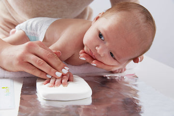 Tiny Ideas Baby'S Print Holiday Mitten Keepsake Diy Ornament With Included Impression Material For Handprint