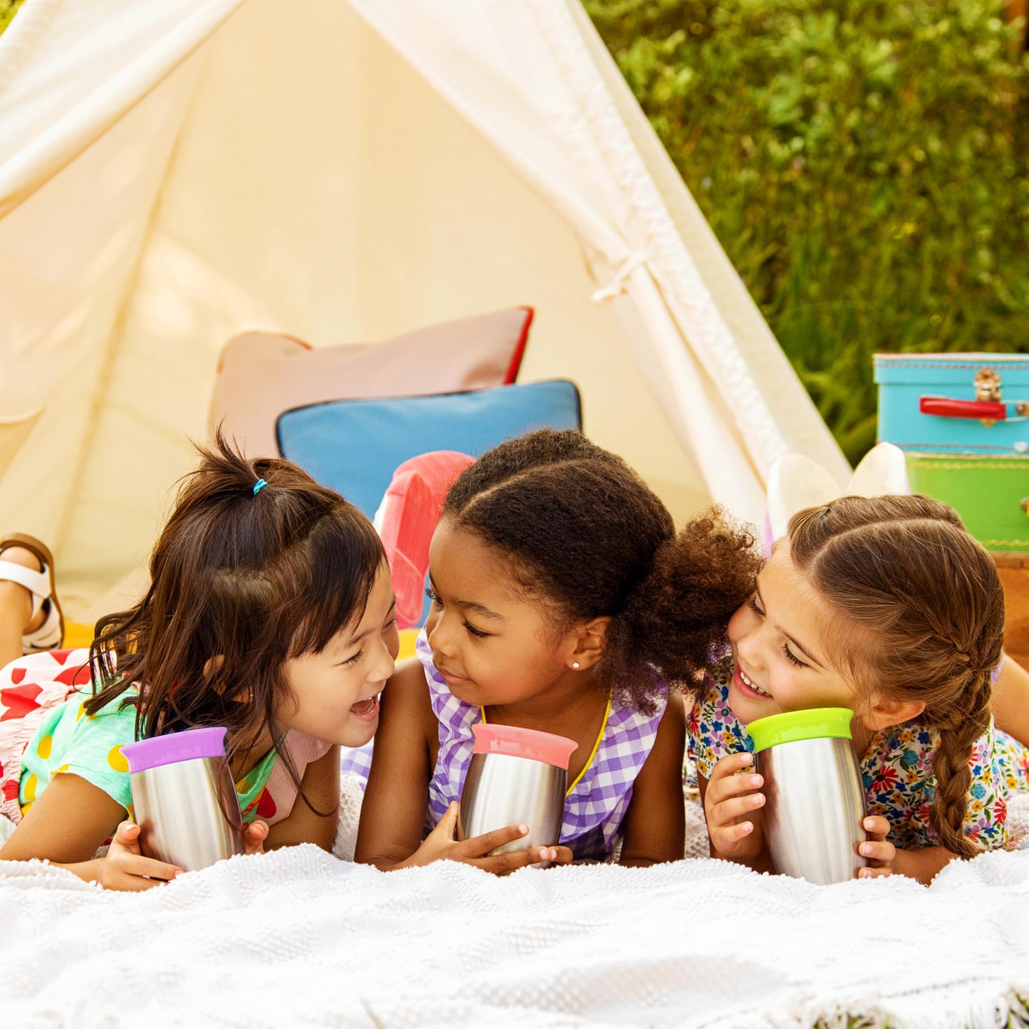 Munchkin Miracle 360 Toddler Sippy Cup With Lid, Spill Proof, 10 Ounce, Stainless Steel, Green