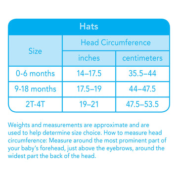 I Play. Baby Flap Sun Protection Swim Hat, Royal Blue, 0-6 Months