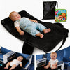 CloudLawn Toddler Airplane Bed, Airplane Seat Extender for Kids, Portable Velvet Plane Bed for Long Flights, Non-Slip Washable S