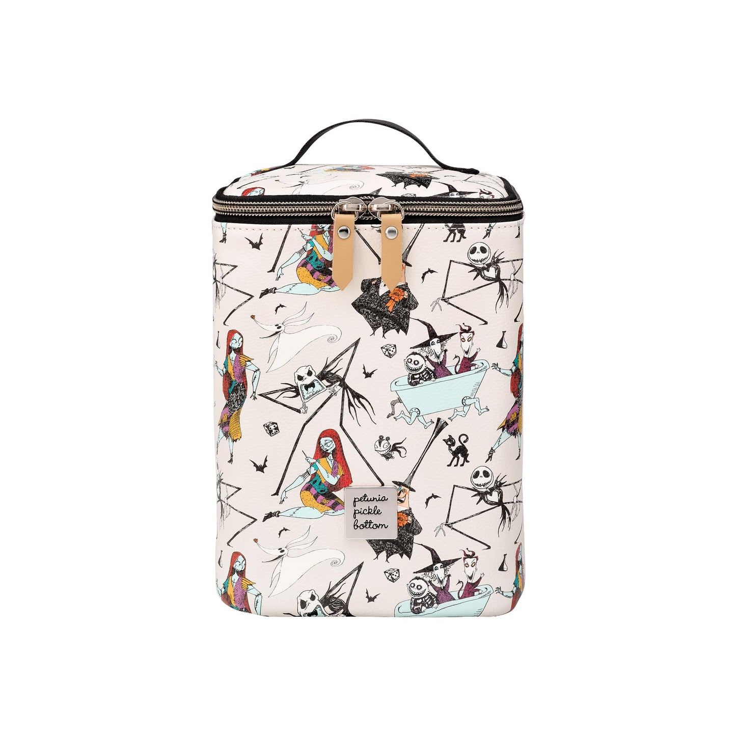 Petunia Pickle Bottom Cool Pixel Plus - Insulted Cooler Bag for Baby Bottles - Multi-Function Lunch and Snack Tote - Disneys Ha