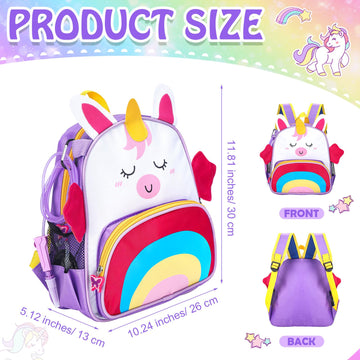 Siltriangle Feeding Tube Backpack G Tube Gj Backpack For Enteral Feeding Pump Gtube Accessories, Bag Only(Unicorn)