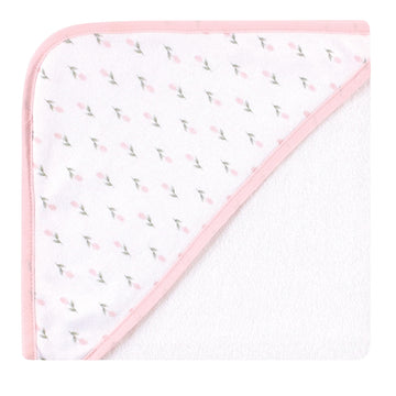 Hudson Baby Unisex Baby Cotton Rich Hooded Towels, Fawn, One Size