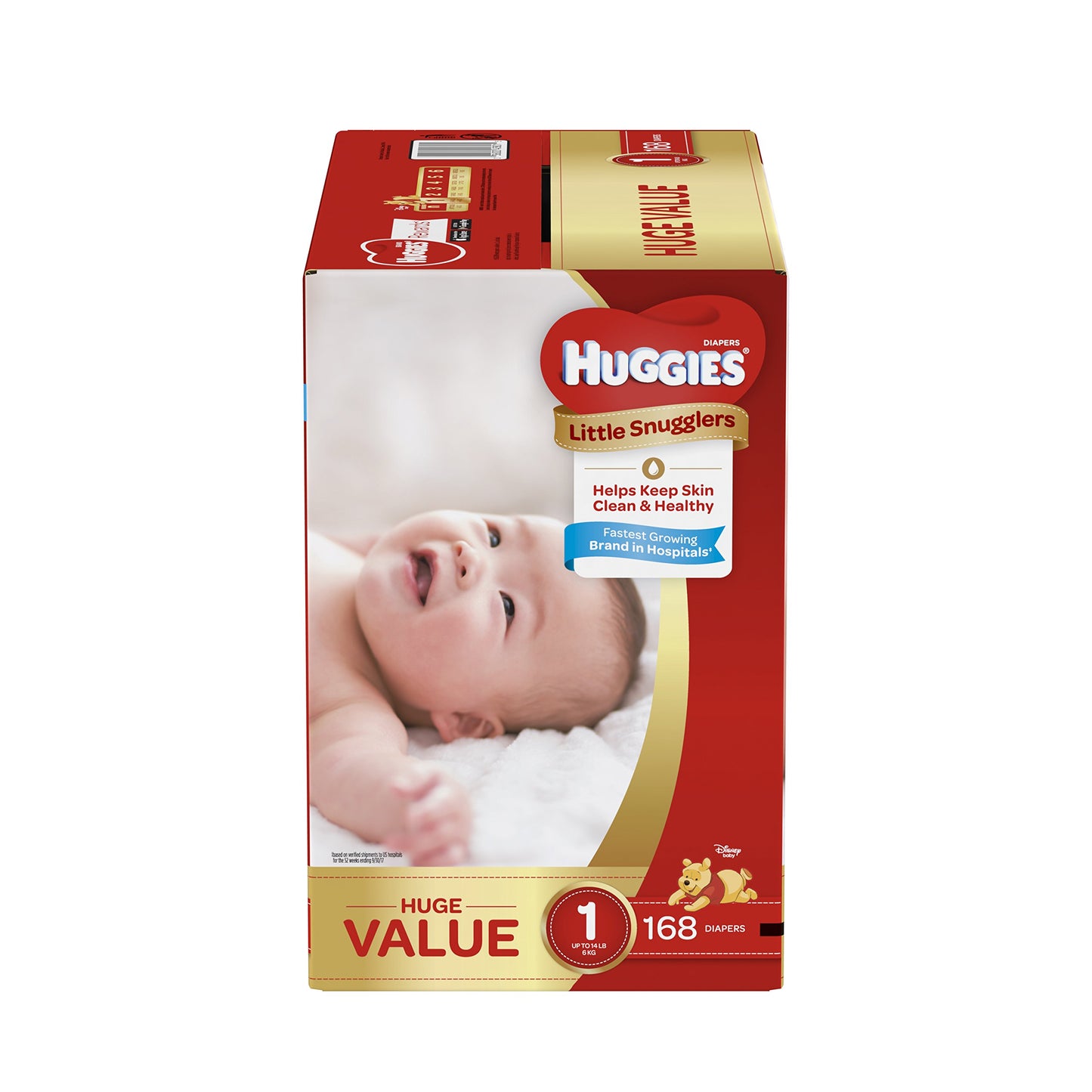 Huggies Little Snugglers Baby Diapers Size 1