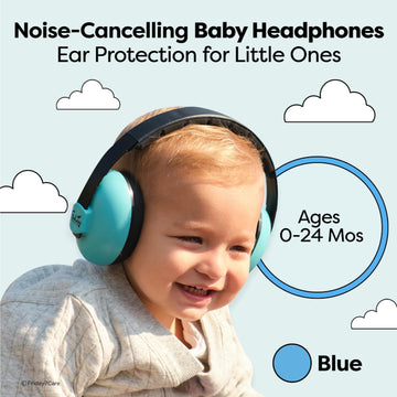 Friday 7Care Baby Headphones - Baby Ear Protection, Noise Cancelling Headphones With Adjustable Headband For Ages 0-36 Months, B