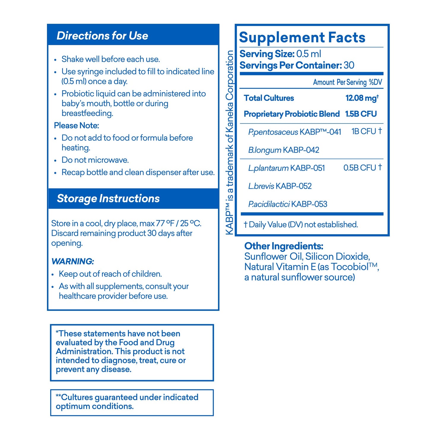 Calmco Probiotic Vitamin D Drops, Clinically Proven Strains, May Support Infant & Child Gut And Digestive Health*, Powerful Immu