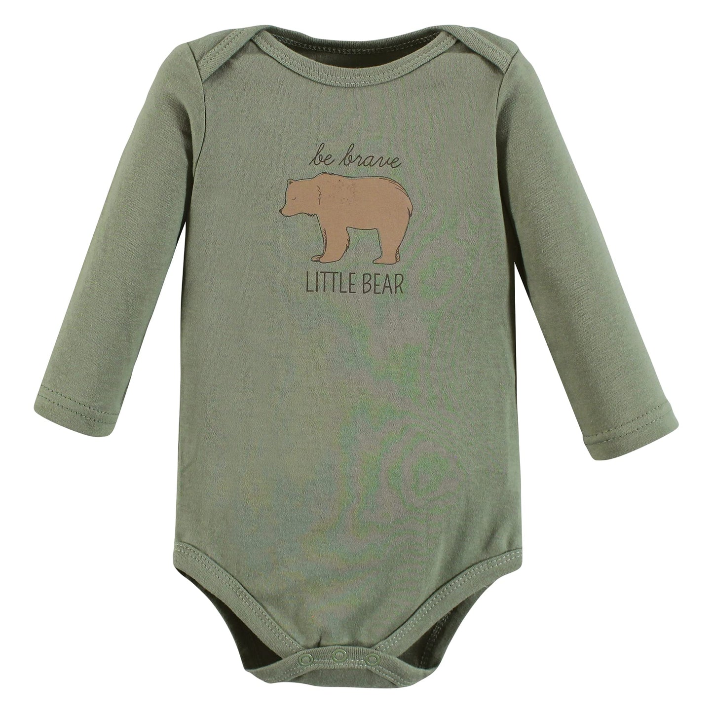Hudson Baby Baby Girls Cotton Long-Sleeve Bodysuits And Toddler T Shirt Set, Forest Deer 3-Pack, 6-9 Months Us
