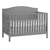 Oxford Baby North Bay 4-In-1 Convertible Baby Crib, Dove Gray, Greenguard Gold Certified