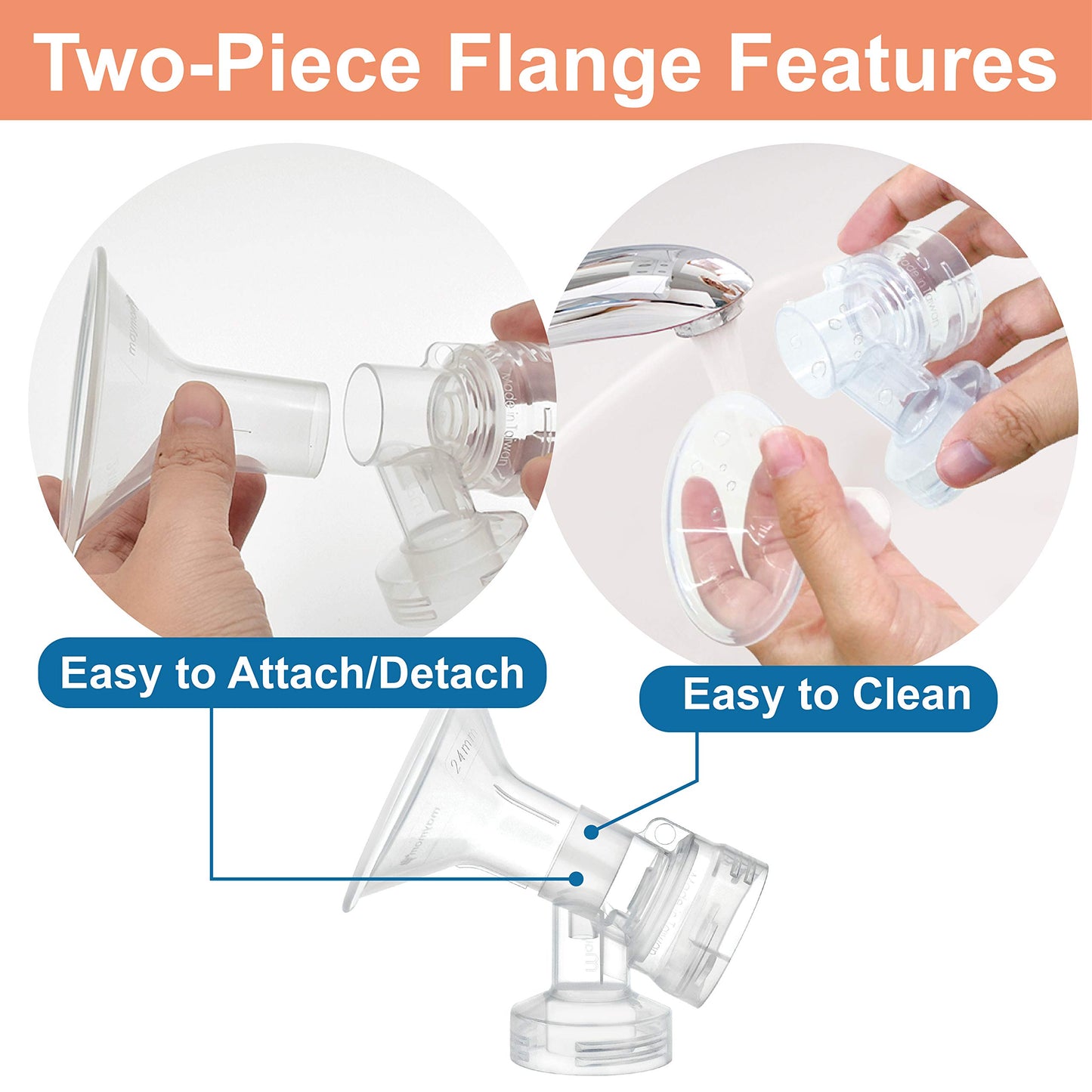 Maymom Myfit 11 Mm Small Shields, Compatible With Medela Breast Pump- Personalfit, Freestyle, Harmony, Maxi, Flex Connector, Con