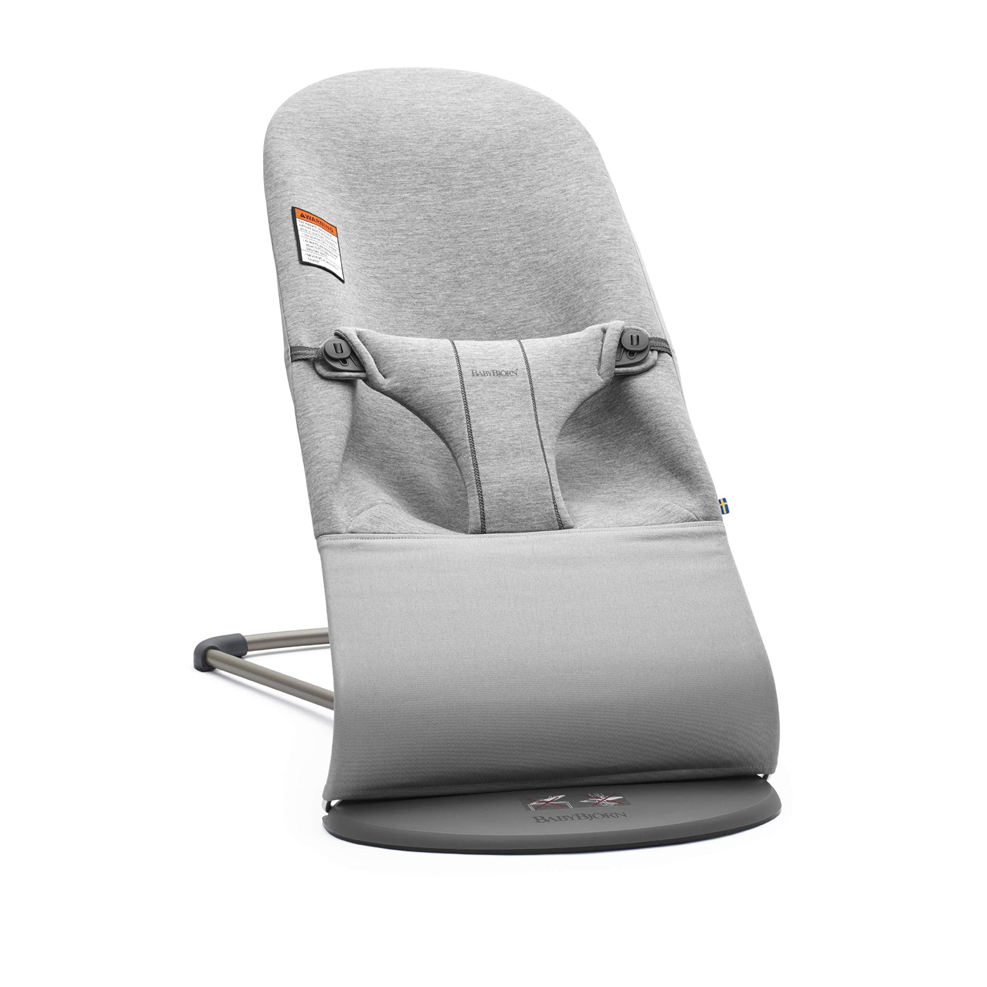 Babybjrn Bouncer Bliss, 3D Jersey, Light Gray