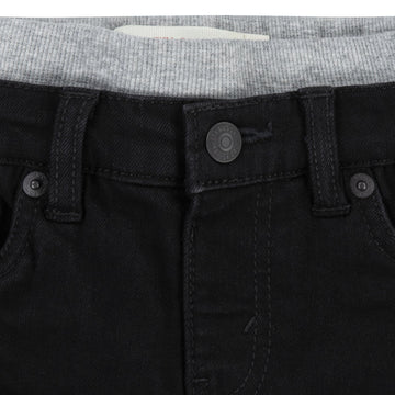 Levi'S Baby Boys' Straight Fit Jeans, Black Stretch, 24M