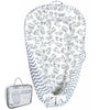 Aila+Aiden Baby Lounger | Organic Cotton Infant Lounger | Reversible, Adjustable & Portable Floor Lounger |Supervised Use | Soft