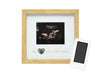 Reece Studio Thumbprint Sonogram Picture Frame, Gender Neutral Baby Keepsake Frame, Family Keepsake, With Included Ink Pad For M