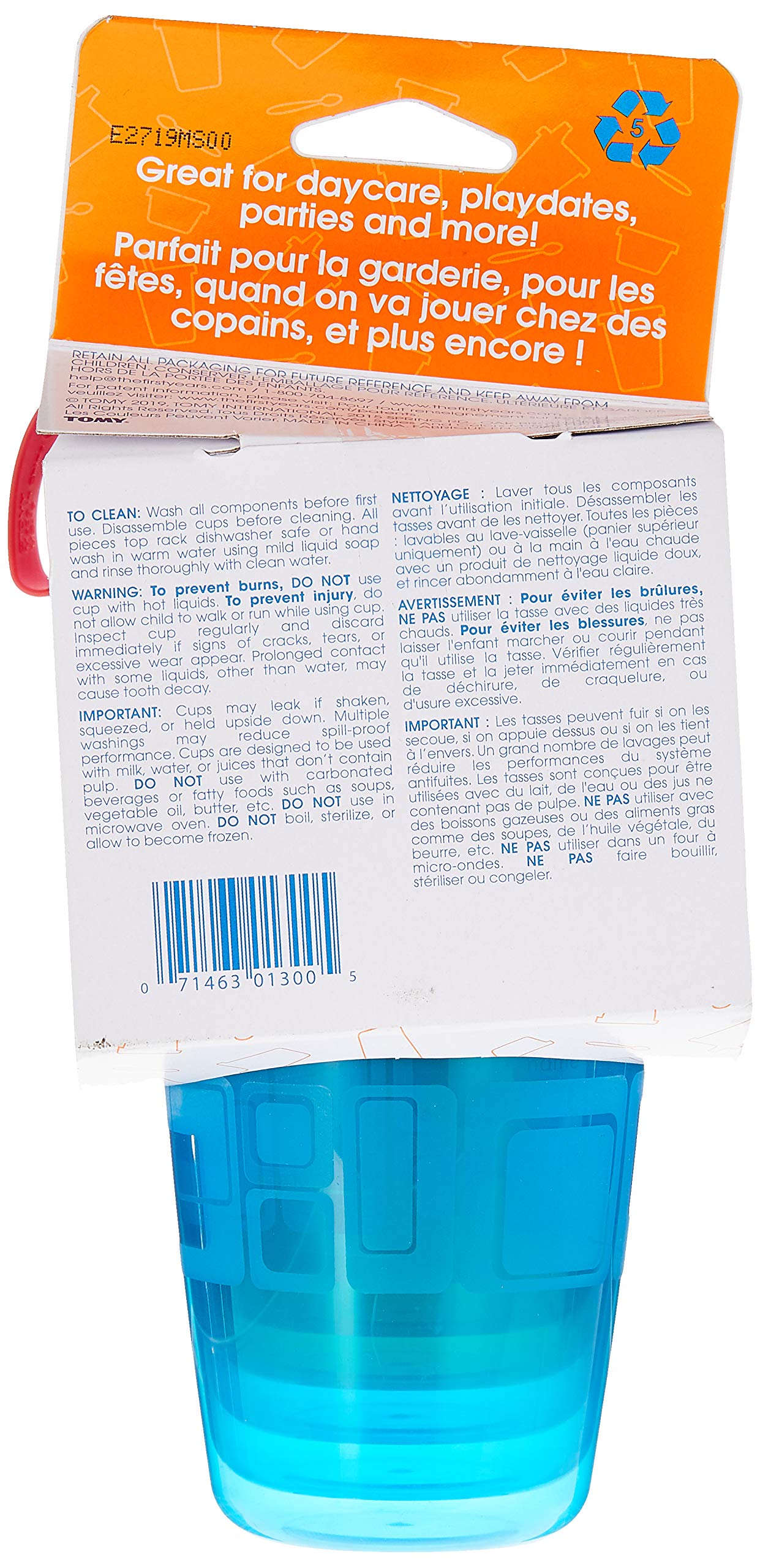 The First Years Take And Toss Spill-Proof Cups, 7 Ounce