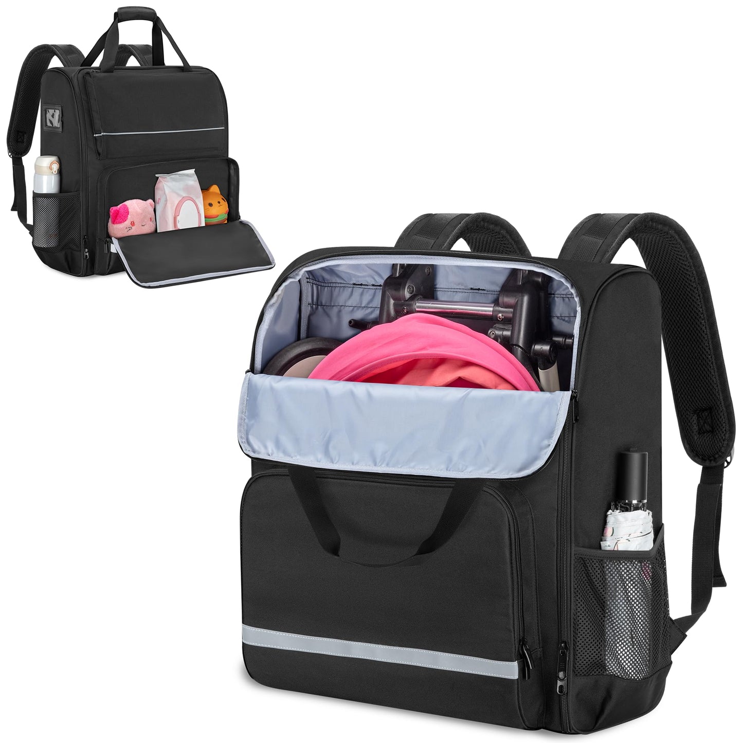 GRAOSO Stroller Backpack Compatible with BABYZEN YOYO2, Patented Design
