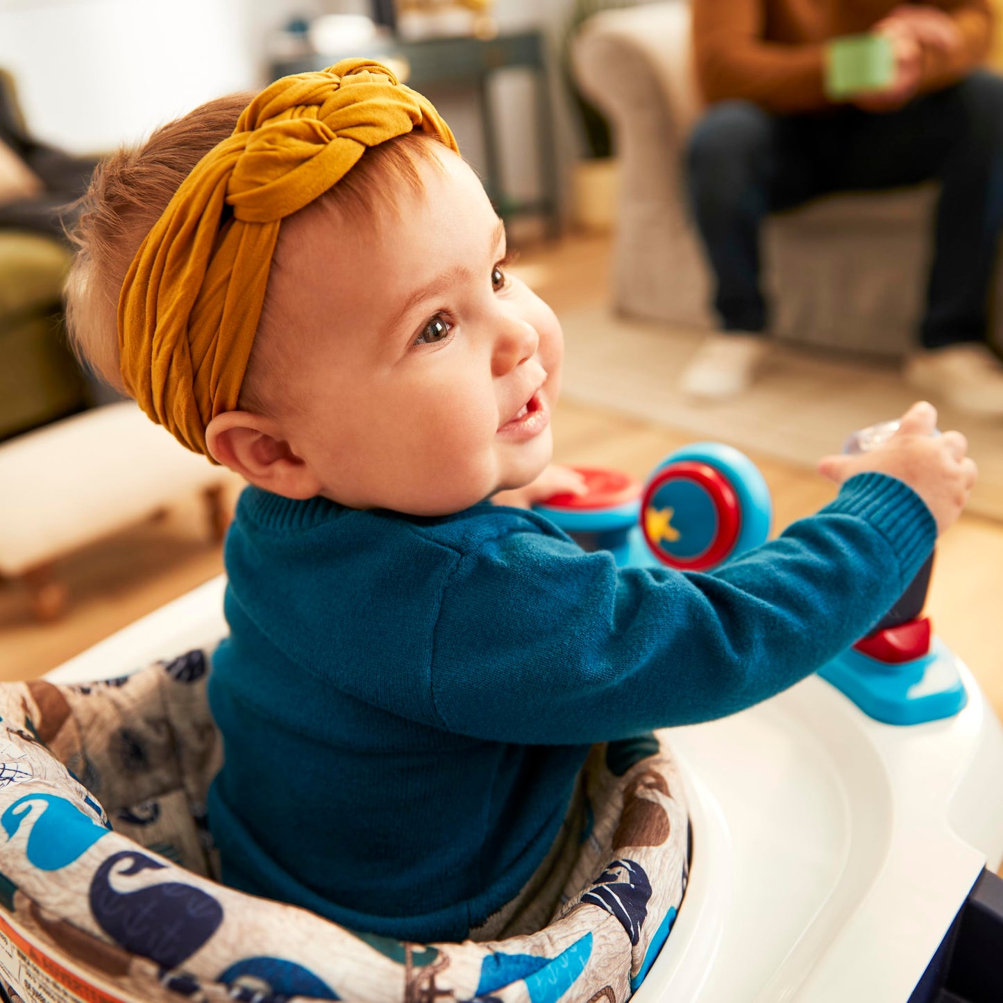 Safety 1?? Ready, Set, Walk! Dx Developmental Walker, Spotlight Teal