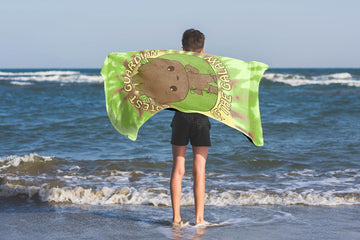 Jay Franco Marvel Guardians Of The Galaxy Groot Kids Bath Pool Beach Towel - Super Soft & Absorbent 100% Cotton Towel, Measures