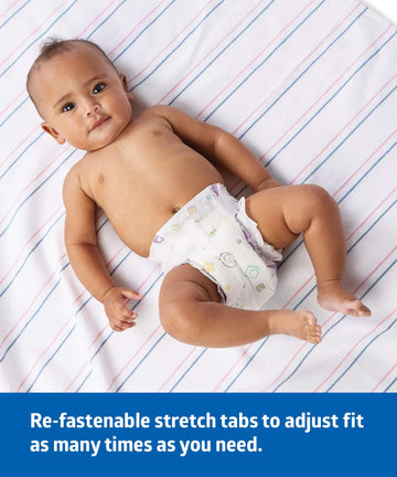 Medline Premium Disposable Baby Diapers, Absorbent & Ultra-Soft For Delicate Skin, Size 3 (16-28 Lbs), 200 Count (8 Packs Of 25)