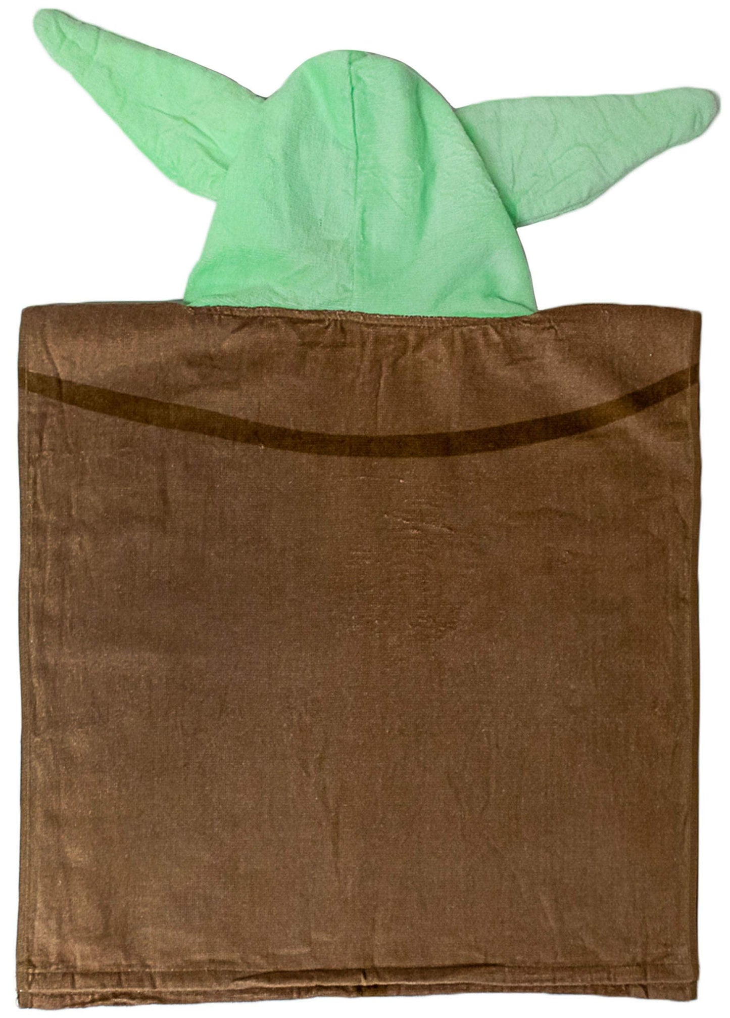 Jay Franco Star Wars The Mandalorian The Child - Baby Yoda Grogu Kids Bath/Pool/Beach Hooded Poncho - Super Soft & Absorbent Cot