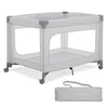 Dream On Me EZGo Portable Playard in Grey, Compact Easy to Fold and Travel Baby Playard, Breathable Mesh Sides, Carry Bag Includ