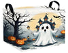 BOOHIT Large Halloween Themed Candy Gift Boo Basket for Kids Baby Personalized Adults Storage Bin Fall Decor(Terror Spooky Pumpk